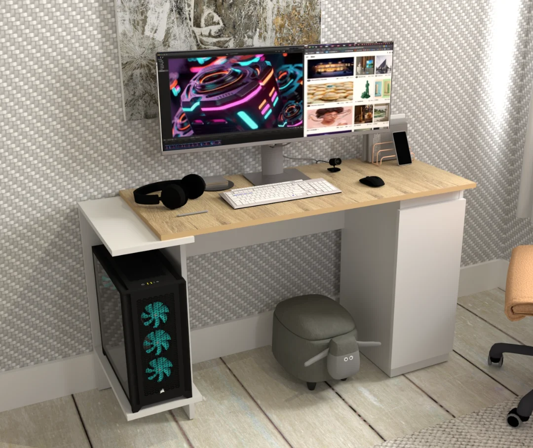 Level Desk gamer moderno y atrevido*