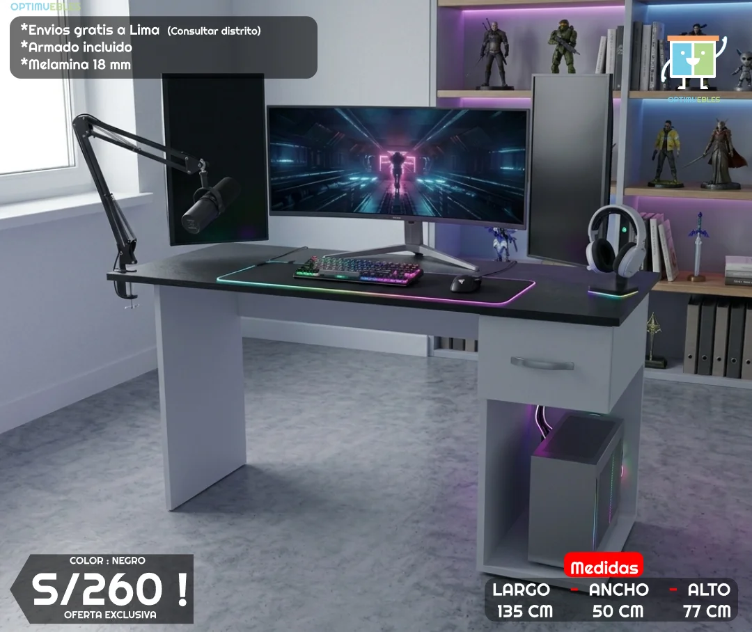 Nexus Desk moderno y funcional