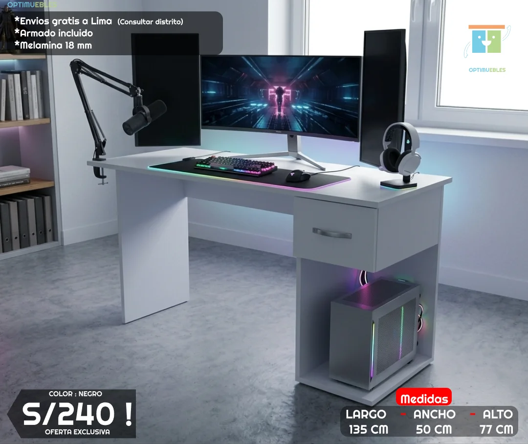 Nexus Desk moderno y funcional