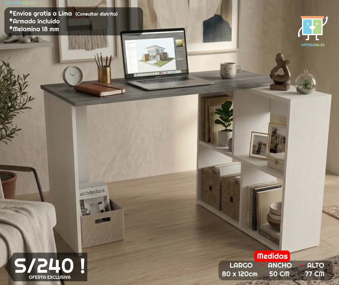 Zenith Desk moderno y funcional