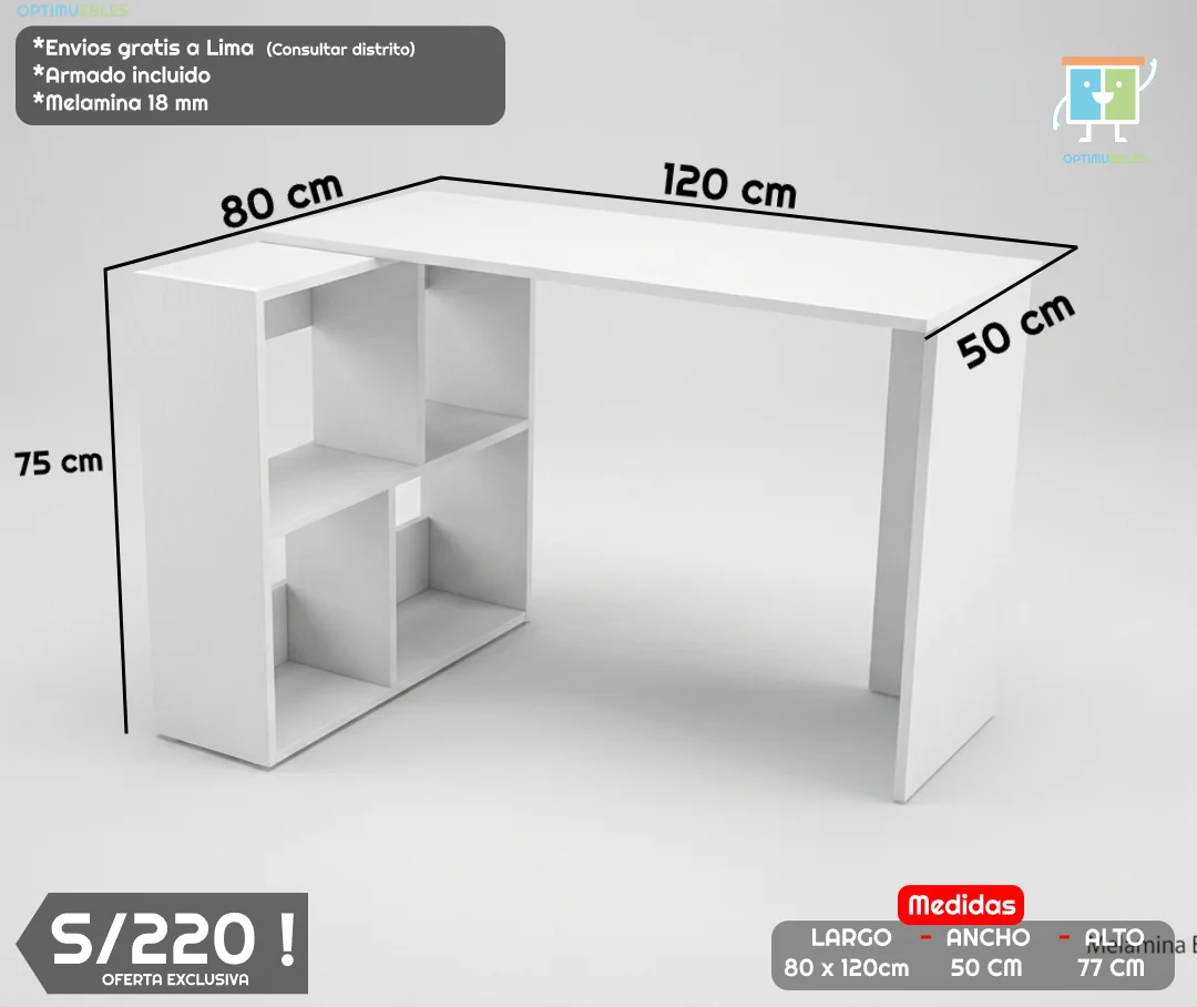 Zenith Desk moderno y funcional